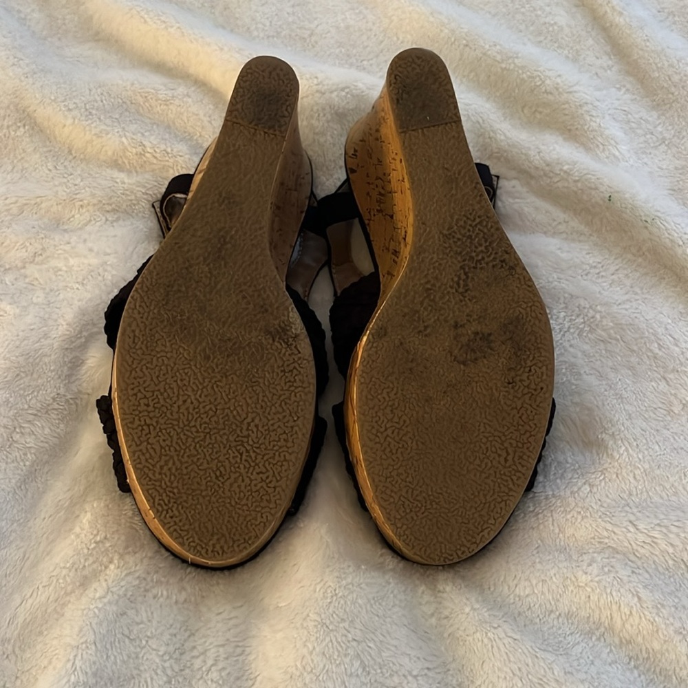 Wedge Slingback woven sandals - Picture 5 of 6